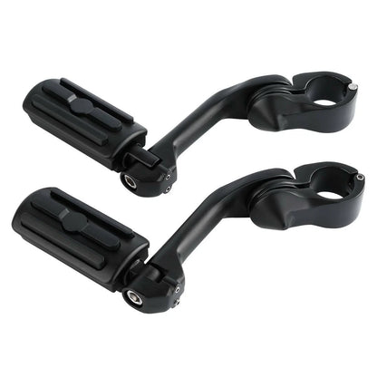 1-1/4" Matte Highway Footpegs for Harley Sportster XL