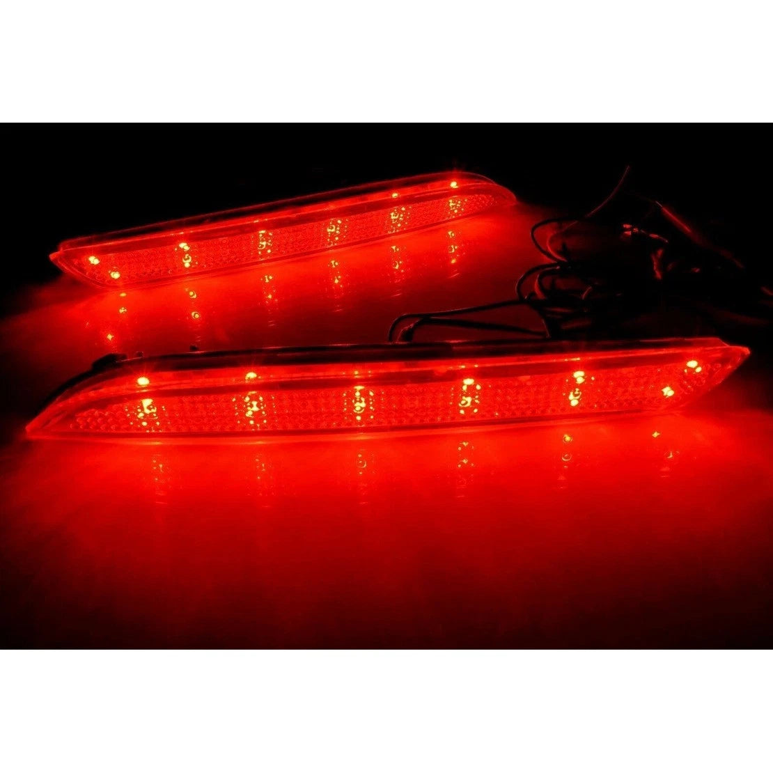 LED Rear Bumper Reflector Tail Lights for Honda CR-Z CR-V Acura (2010-2016)