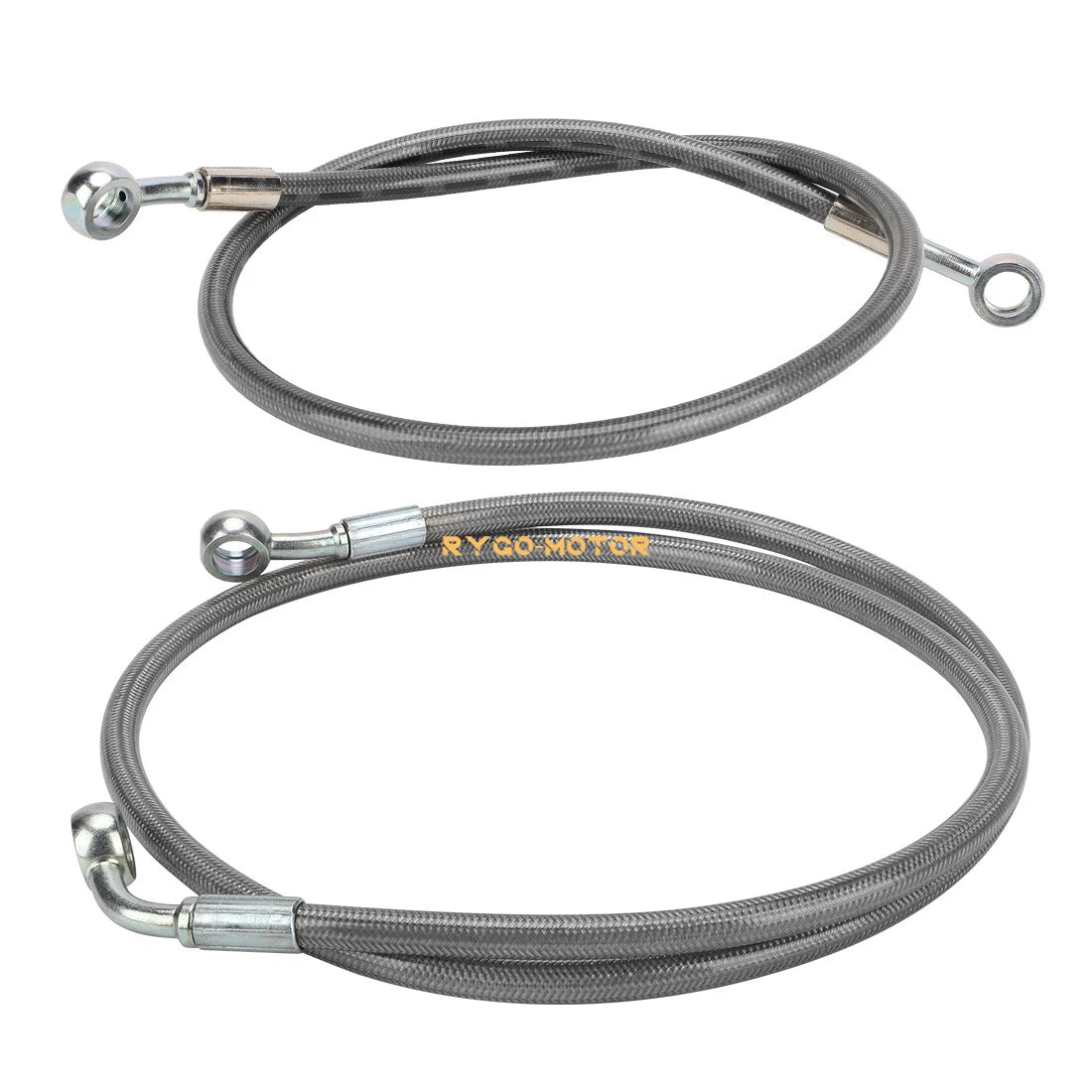 2 x Front Brake Hose Line Left & Right for Polaris Ranger XP 800 (2010–2017)