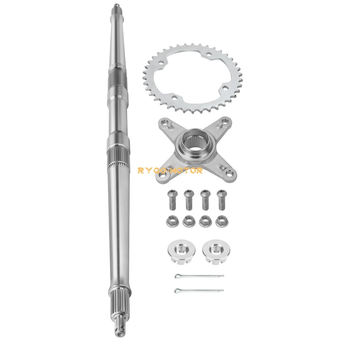 Rear Axle Shaft with Sprocket Hub for Yamaha YFZ450 (2004–2005)