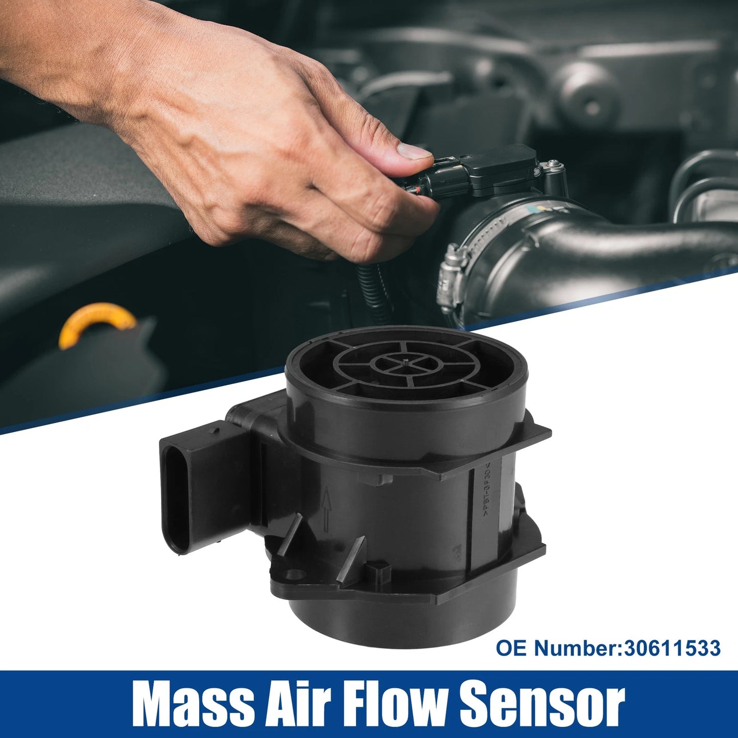 Mass Air Flow MAF Sensor for Volvo V40 S40 1.8L 2.0L (1995-2004)
