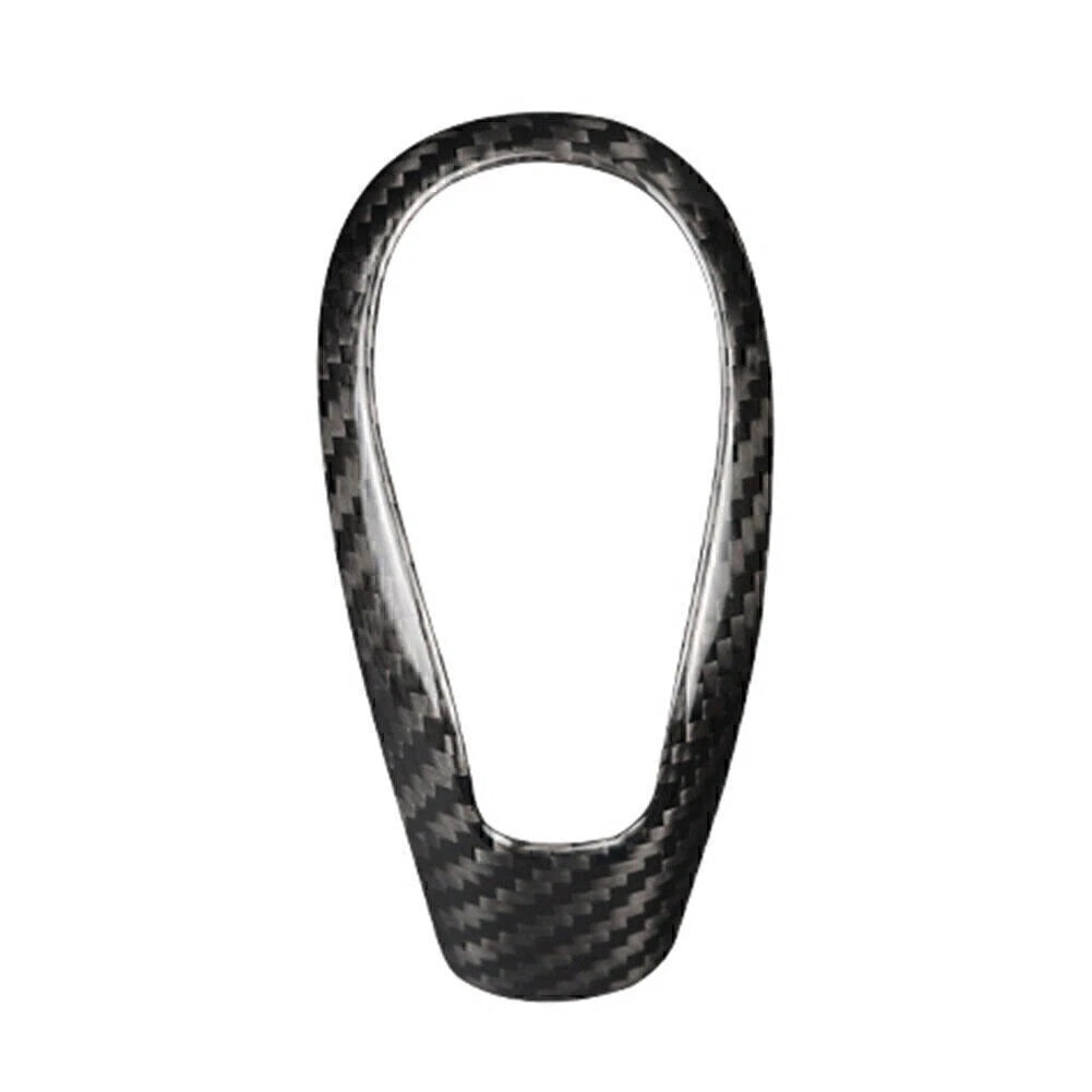 Carbon Fiber Gear Shift Knob Cover for Volvo S60 V60 XC60 V40 (2011-2023)