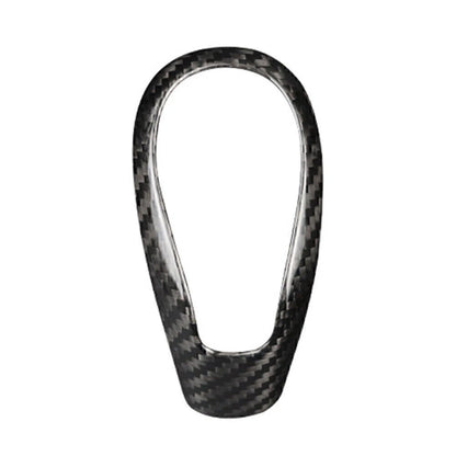 Carbon Fiber Gear Shift Knob Cover for Volvo S60 V60 XC60 V40 (2011-2023)