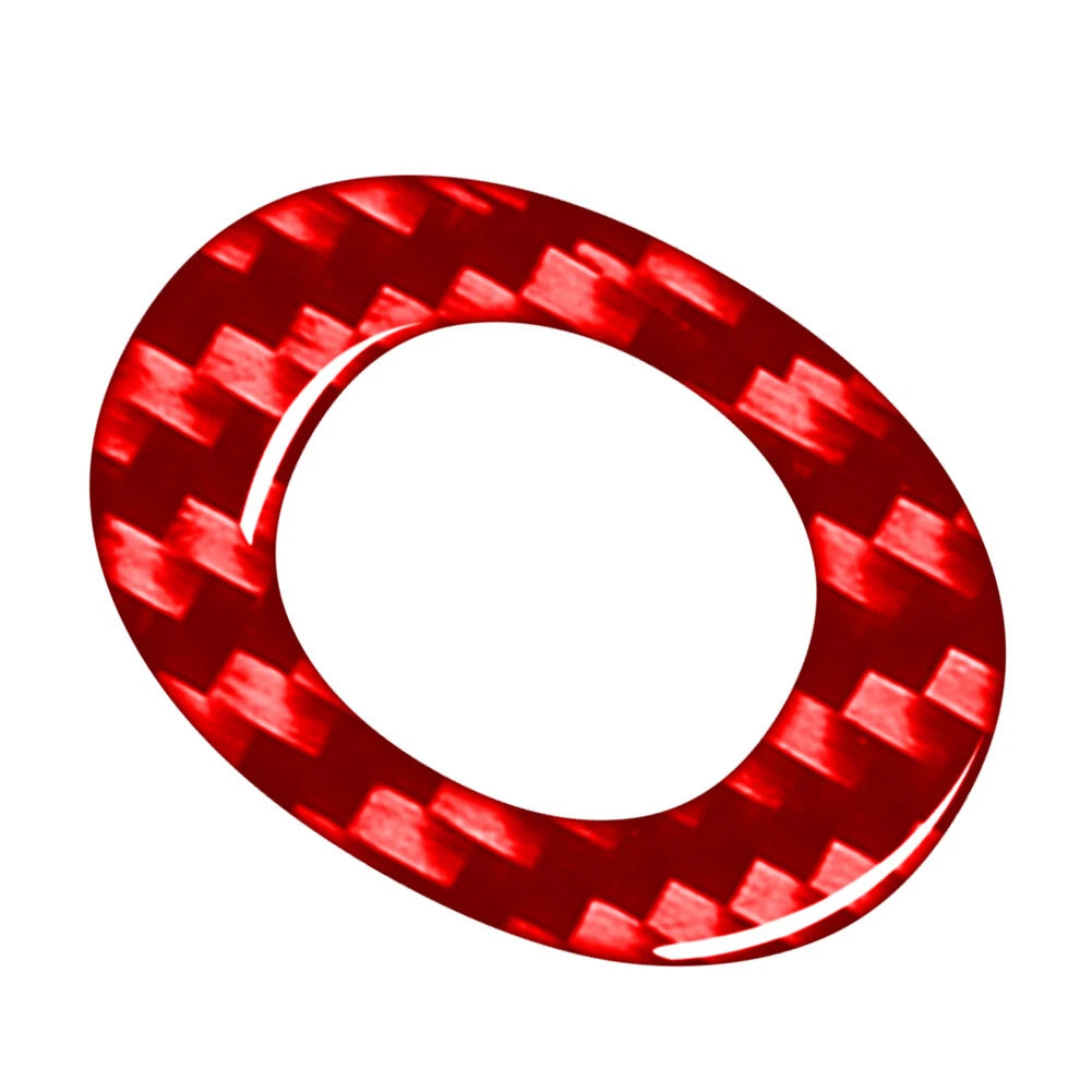 Carbon Red Decals Stickers Emblem Alphabet Letters for Car Badge