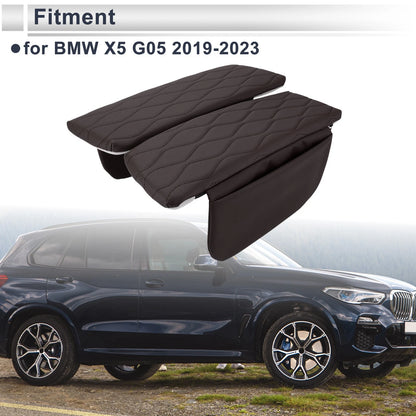 Center Console Cover with Storage Bag for BMW X5 G05 (2019-2023)