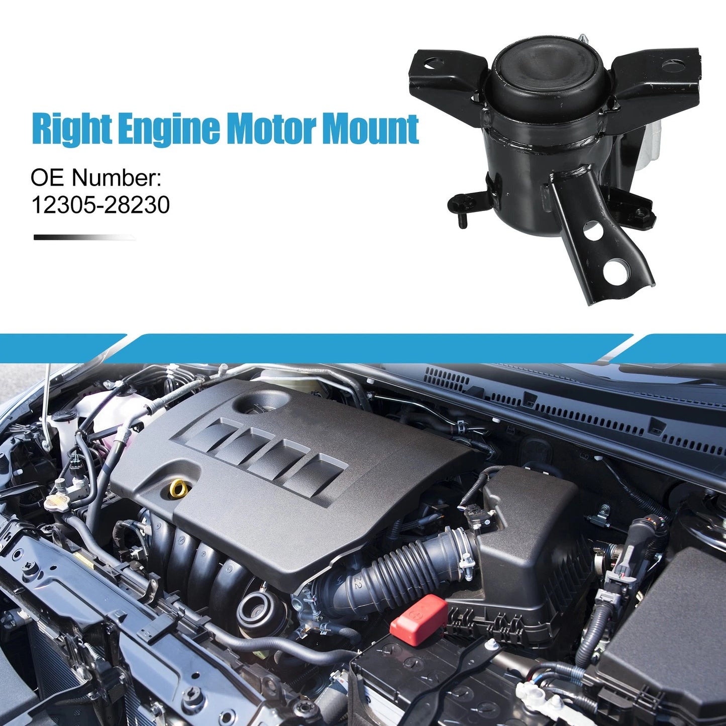 Engine Motor Mount Right Insulator for Toyota RAV4 (2006-2009)