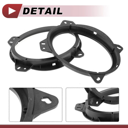 Speaker Spacer Ring Adaptor for Toyota Tacoma 2005-2015 6.5" (2 Pcs)