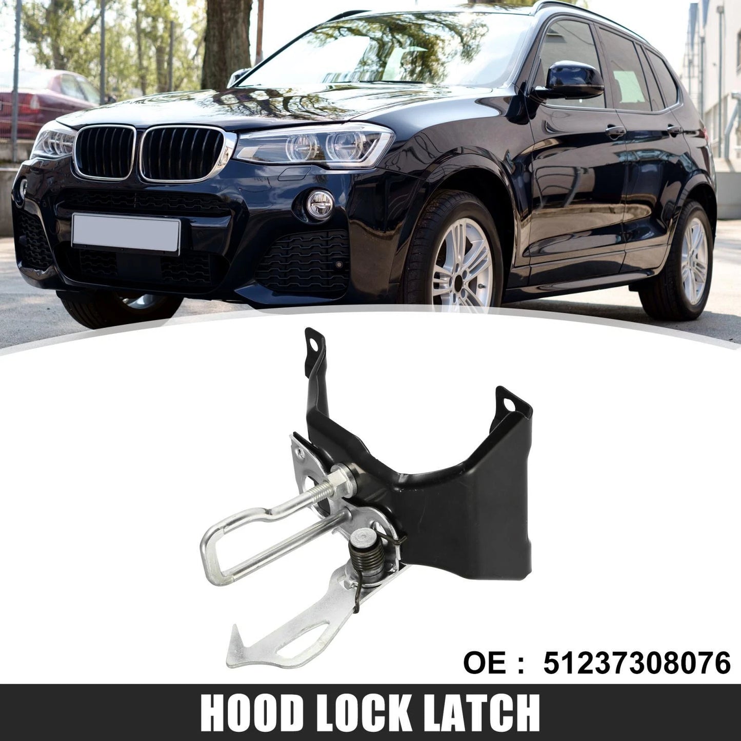 Hood Catch Lock Latch for BMW X5 F15 (2012-2018)