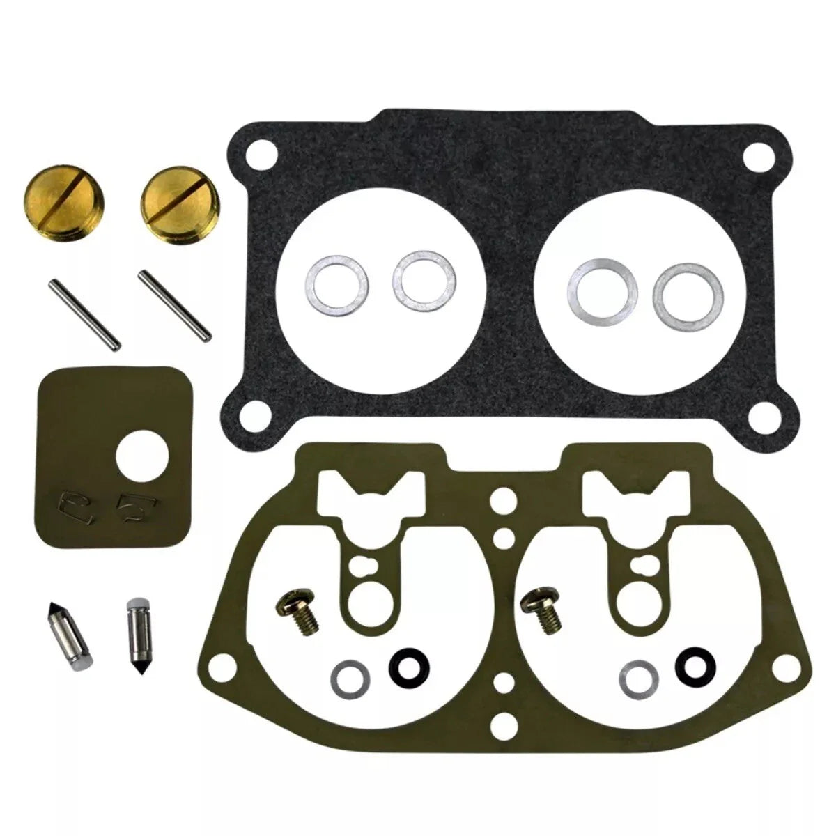 2Pcs Carburetor Repair Kit for Yamaha 115-200 2-Stroke Outboard