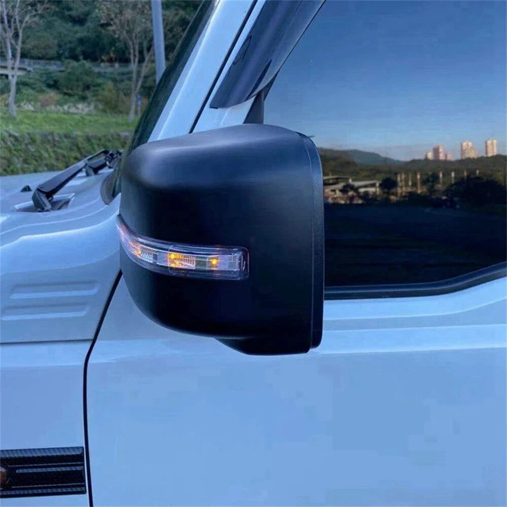 Rear View Mirror Cover w/ LED Turn Light for 2019-2023 Suzuki Jimny