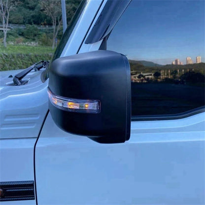 Rear View Mirror Cover w/ LED Turn Light for 2019-2023 Suzuki Jimny