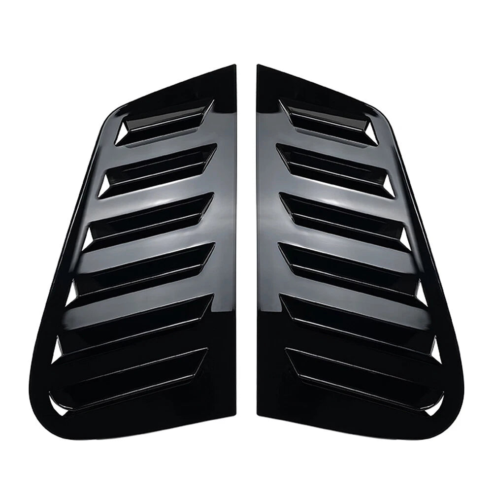 Rear Side Window Louver Vent Cover Trim for VW Polo (2001-2009)