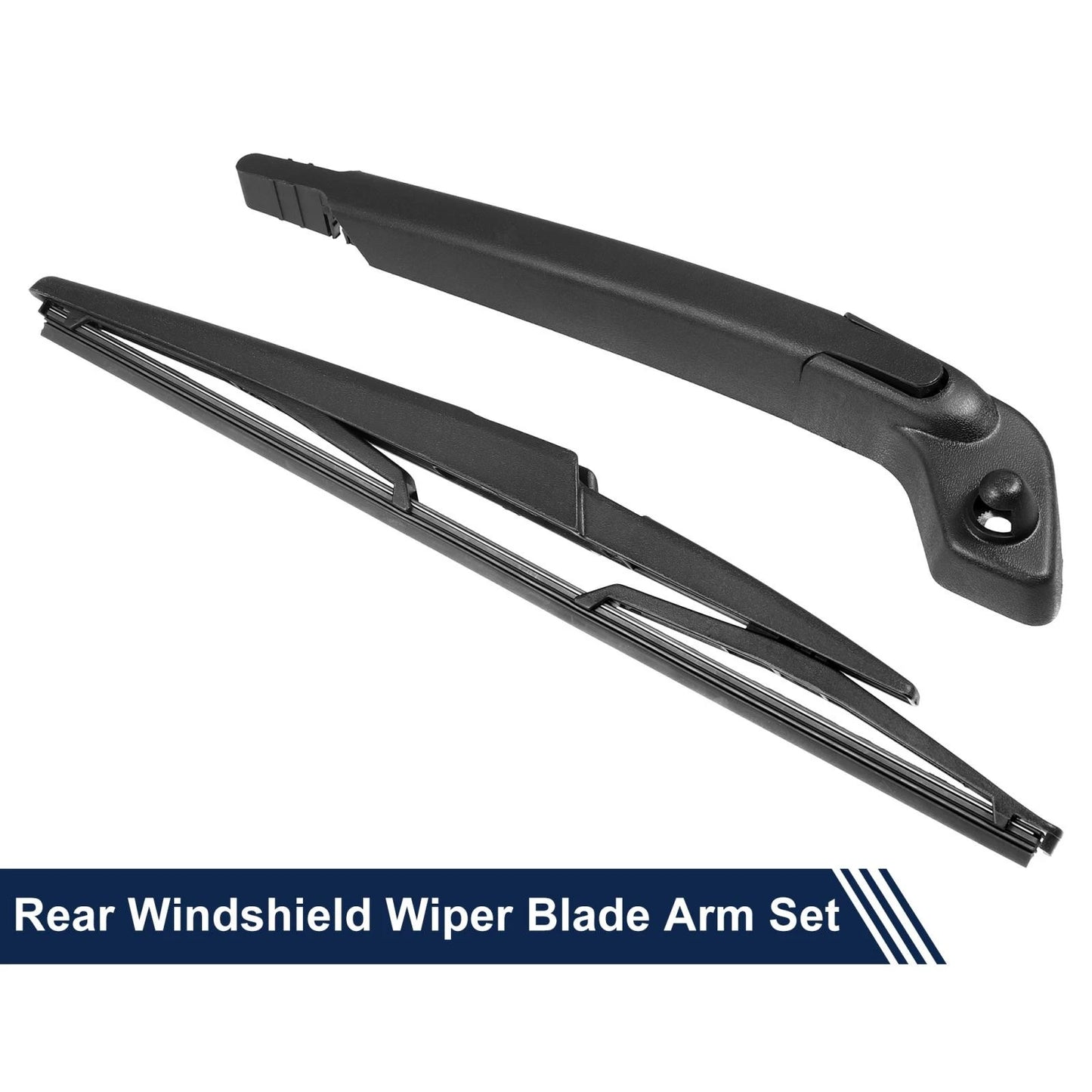 15" Rear Windshield Wiper Blade Arm Set for Volvo V70 (2004-2007)