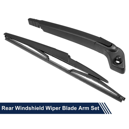 15" Rear Windshield Wiper Blade Arm Set for Volvo V70 (2004-2007)