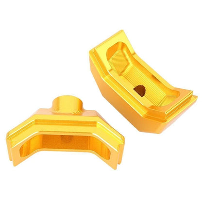 Rear Fit Spindle Chain Adjuster Block for Kawasaki Z800 (2012-2015) Gold