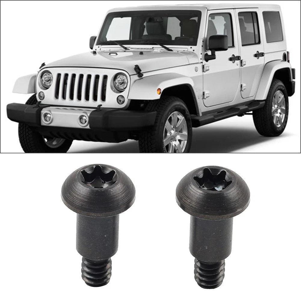 Torx Soft Top Bow Roll Bar Bracket Mounting Screws for Jeep Wrangler (97-17)