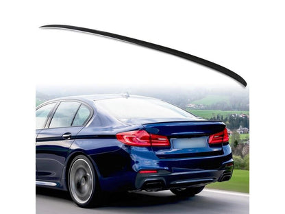 4D Carbon Fiber Look ABS Boot Spoiler for BMW 5 Series G30 (2017-2023)