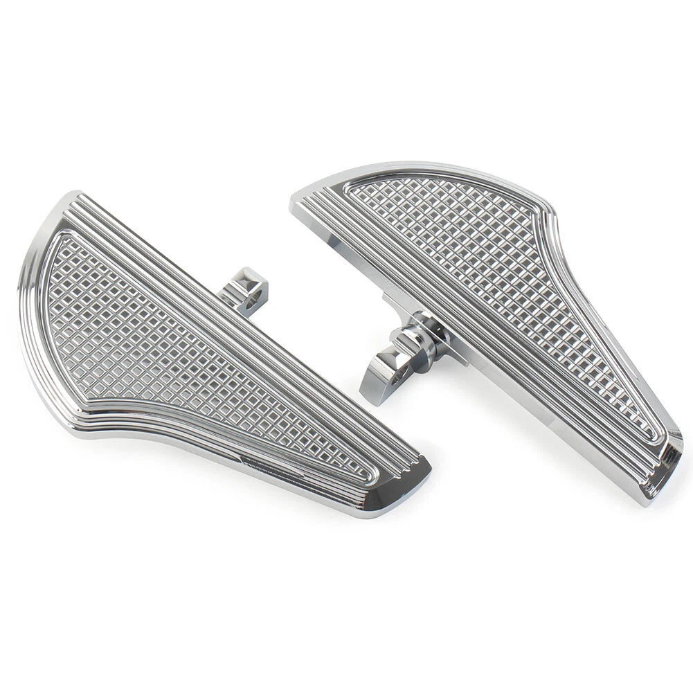 Rear Floorboards Foot Pegs for Harley Dyna Softail Electra Glide V-Rod
