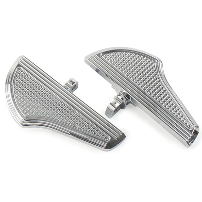 Rear Floorboards Foot Pegs for Harley Dyna Softail Electra Glide V-Rod