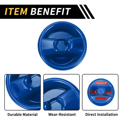 Roof Top Mounting Knob Screw Cover for Jeep Wrangler JK (2007-2017) Blue