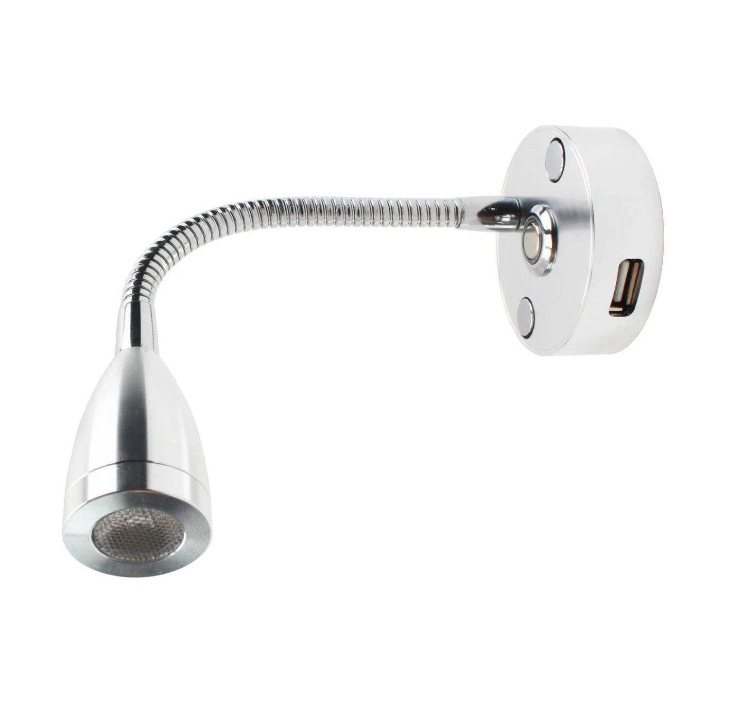 Touch Switch USB 12V LED Spot Reading Light for Boat/Caravan/Camper