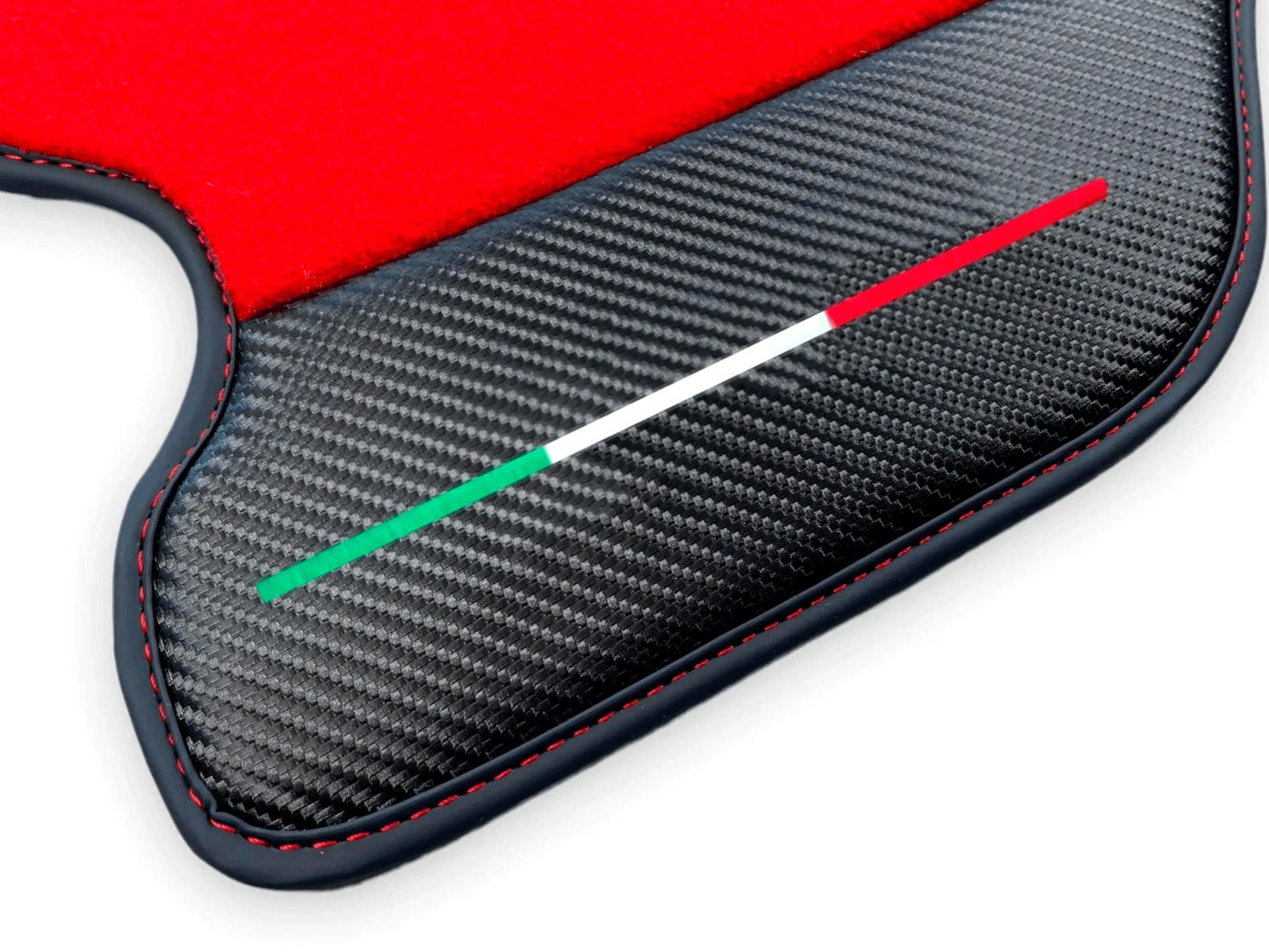 Red Car Mats for Ferrari F430 Floor Mats (2004-2009)