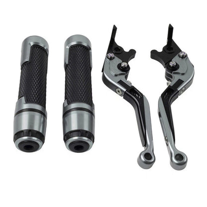 Titan Extendable Brake Clutch Levers Grips Set for Suzuki GSX1400 (2001-2008)