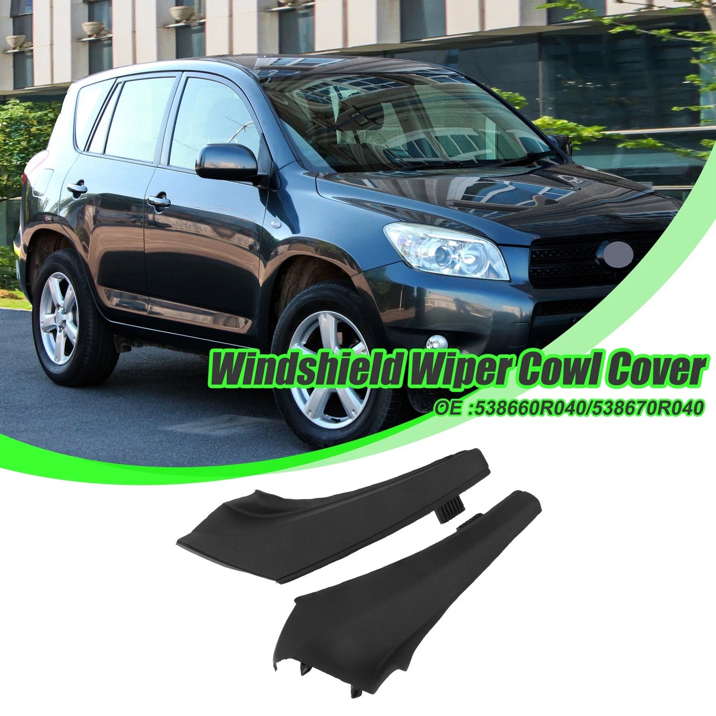 Cowl Extension Trim Covers  for Toyota RAV4 (2013-2019)