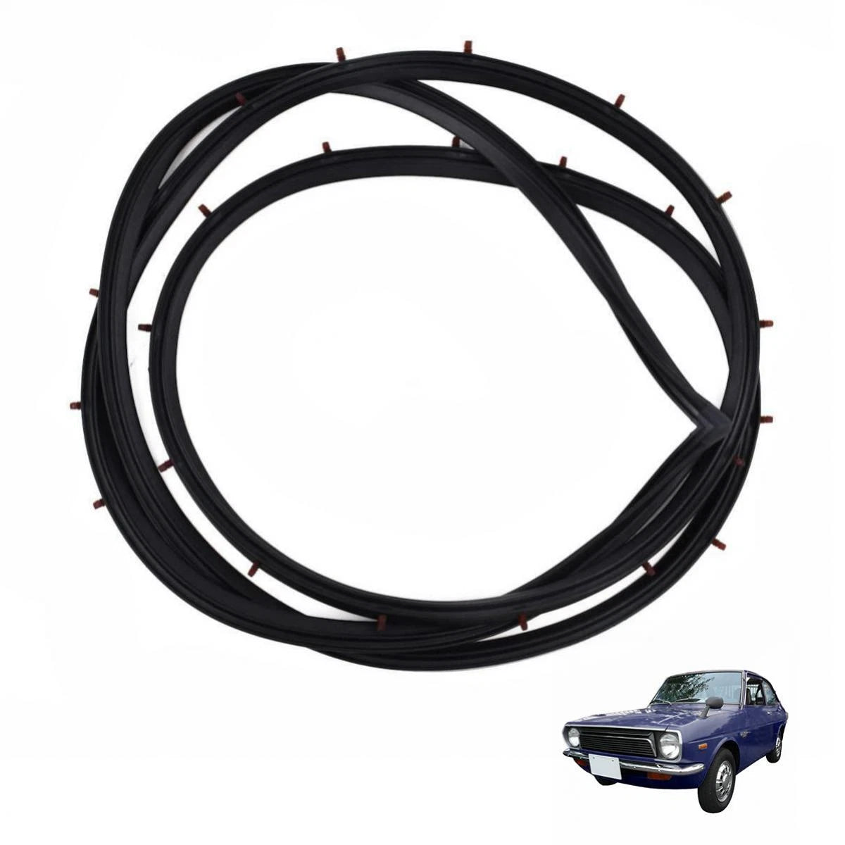 Door Rubber Seal Front Right Fits Toyota Publica KP30 KP50 2D 3D 1969-78 D09