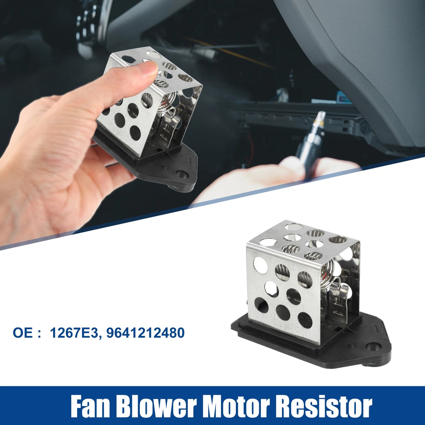 Blower Motor Resistor for Peugeot 206 307 (2000-2007)