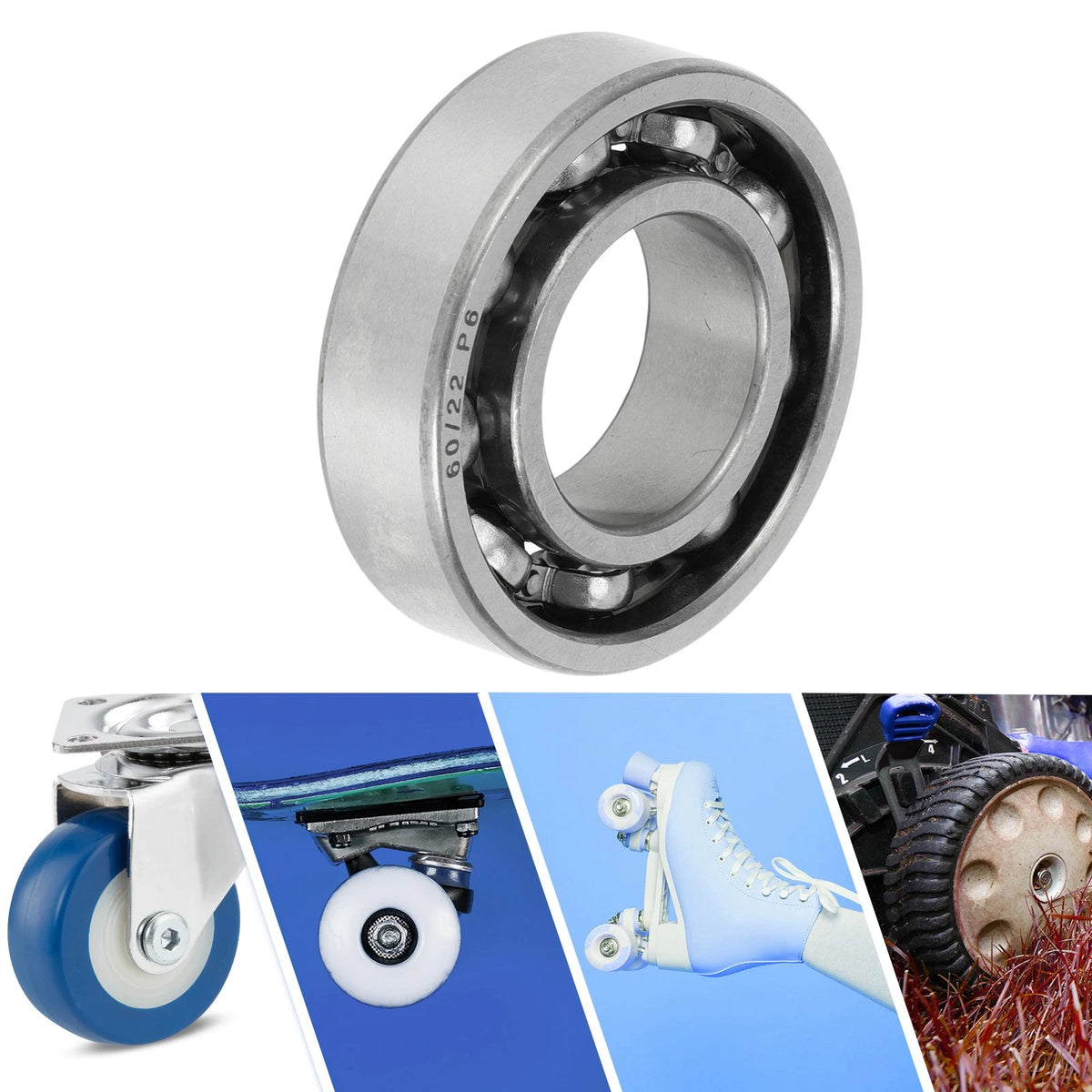 60/22 Bearings / 22x44x12mm / Scooter Wheel for Scooter Skateboard