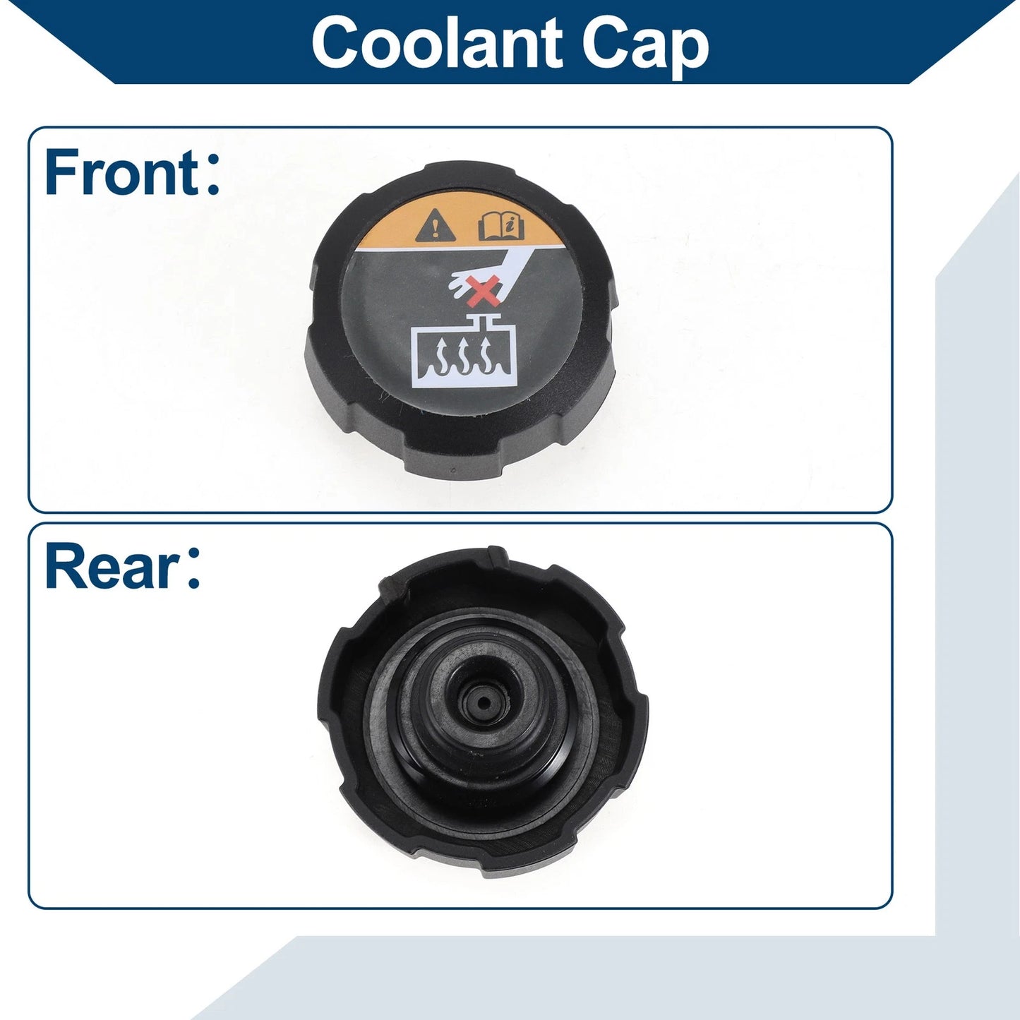 Coolant Cap for Hyundai Tucson Elantra Veloster Kona Kia Niro (2011-2023)