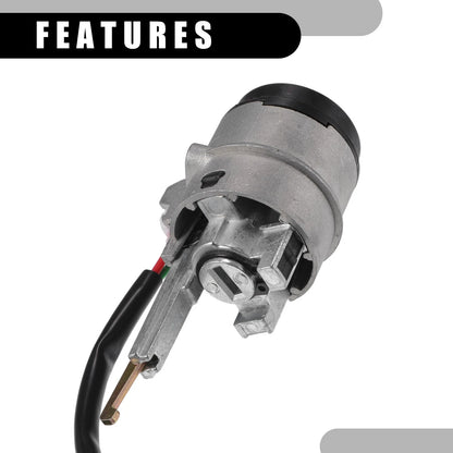 Ignition Switch Door Lock Cylinder w/ Keys for Kia Rio (2001-2011)