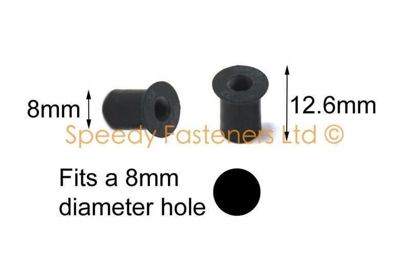 10x Screen & Fairing Bolt Well Nuts for Ducati 1098 1198 848 748 749