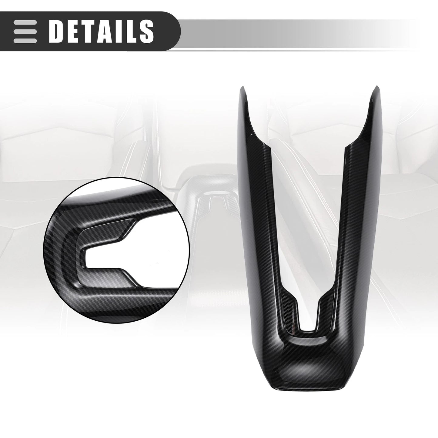 Center Control Cover Trim for Chevrolet Corvette C8 (2020 - 2023)