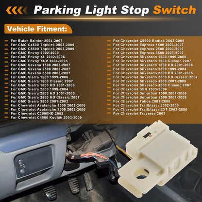 Brake Light Switch / 1pc for Buick Rainier (2004–2007)