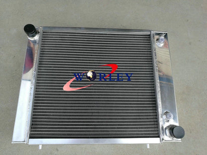 4 Row Aluminum Radiator for Land Rover Defender, Discovery, Range Rover (1989-1998)