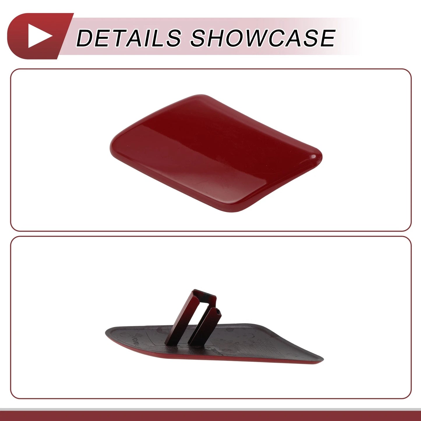 Bumper Headlight Washer Nozzle Cover for Volvo C30 (2008-2010)