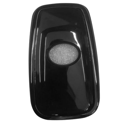 Black TPU Smart Key Fob Cover for Toyota Camry C-HR Highlander (2018-2023)