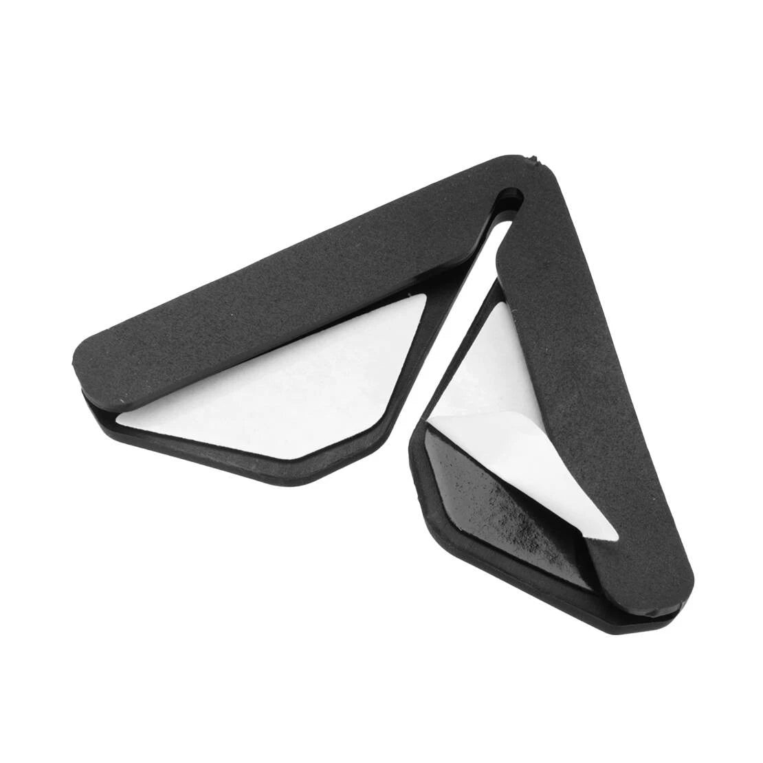 Silver Car Door Corner Covers Bumper Protectors