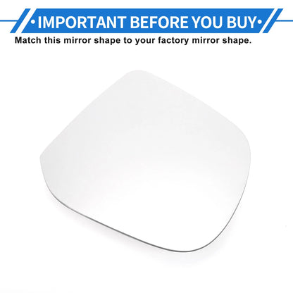 Heated Driver Side Mirror Glass for Land Rover Range Rover (2003-2012)