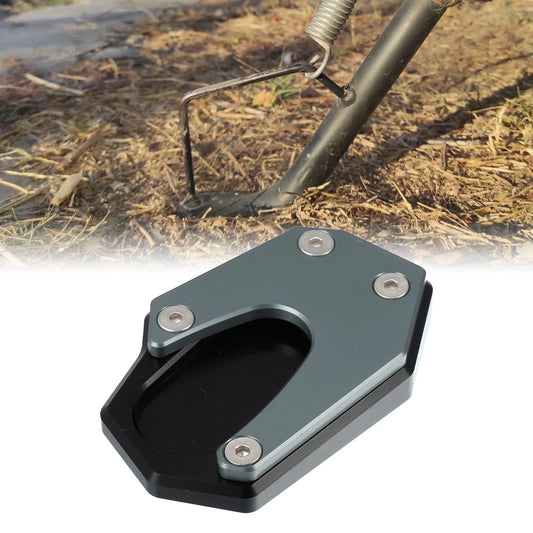 Kickstand Plate Pad Titanium Tone for Suzuki V-Strom 1050