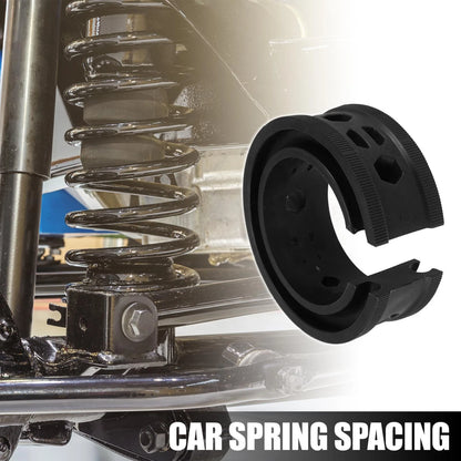 Black Universal C-Type Coil Spring Rubber Buffer for Ford/Chevy