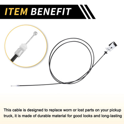Hood Latch Release Cable for Toyota Tacoma (1996-2004)