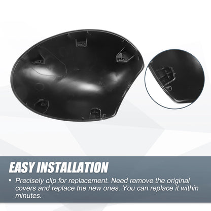 Left Side Mirror Cover Cap Gray for BMW Mini Clubman R55 R57 (2007-2015)
