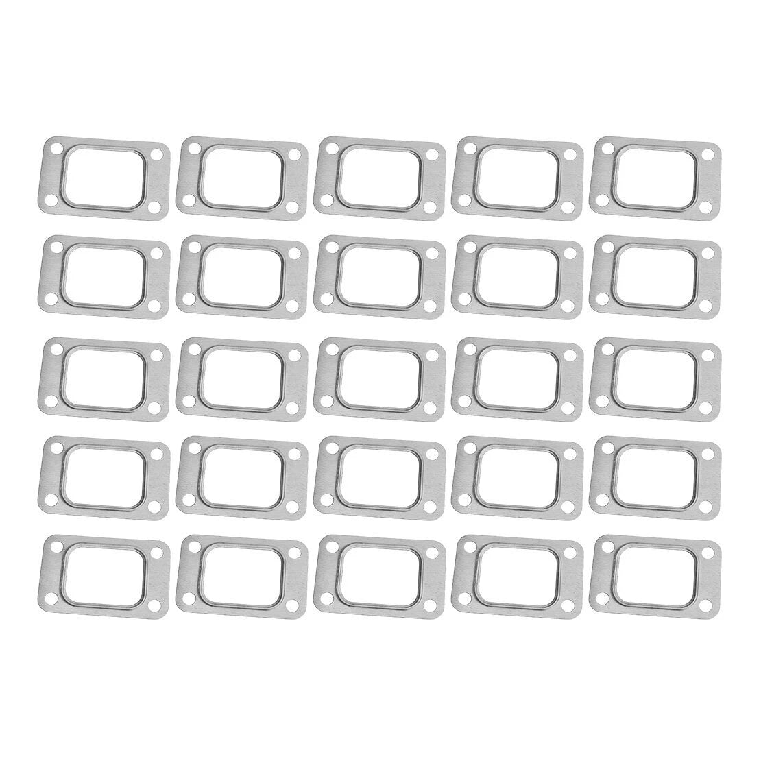 25pcs Stainless Steel Turbo Flange Gasket for T25 T28 GT25 GT28