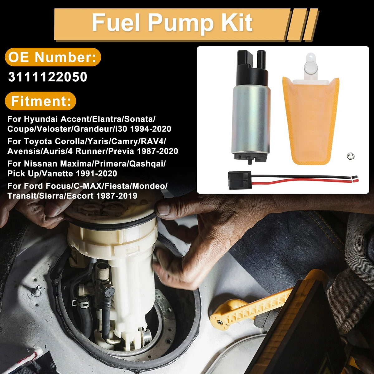 Fuel Pump Metal Set for Hyundai Accent/Elantra