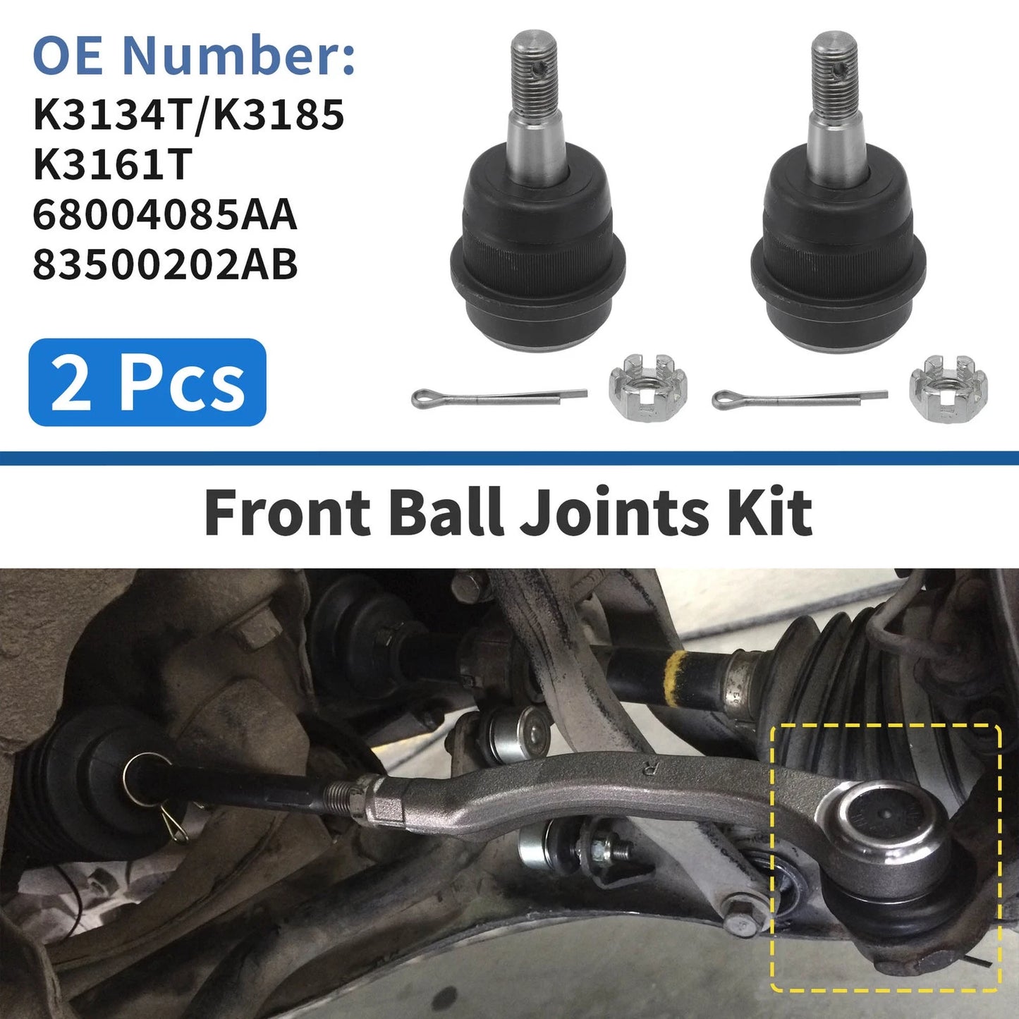 Front Lower Ball Joints for Dodge Ram 1500 (1994 - 2001)