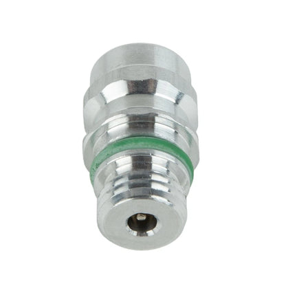1pc A/C Service-Valve High Side R-134a Port Adapter With Replaceable Valve Cores for Vehicle