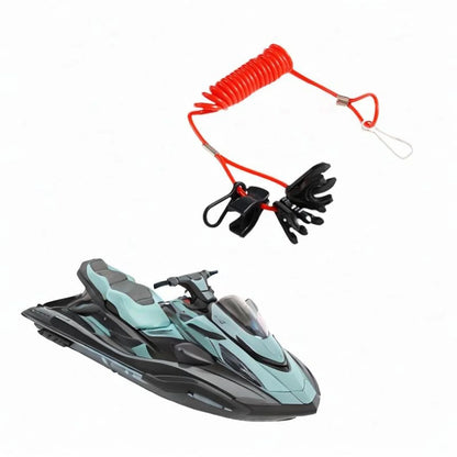 Boat Outboard Kill Switch Lanyard with 7 Keys for Mercury/OMC/BRP Models
